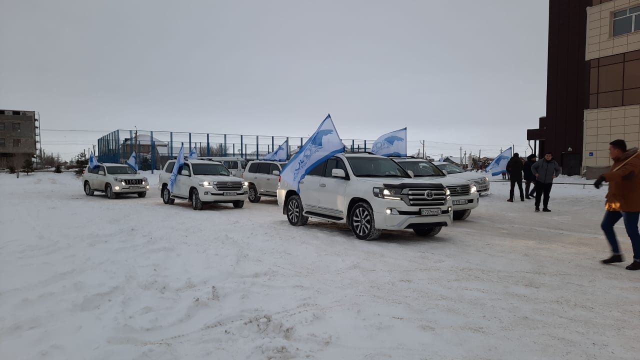 Ақ жолмен» бірге жарқын жолмен!» автошеруі еліміздің барлық қалаларында  өтті - «Ақ жол» демократиялық партиясының» ресми сайт